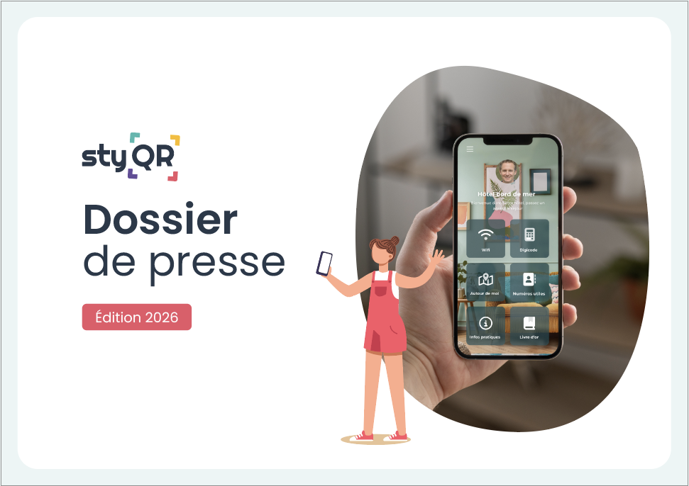 Le dossier de presse de StyQR 